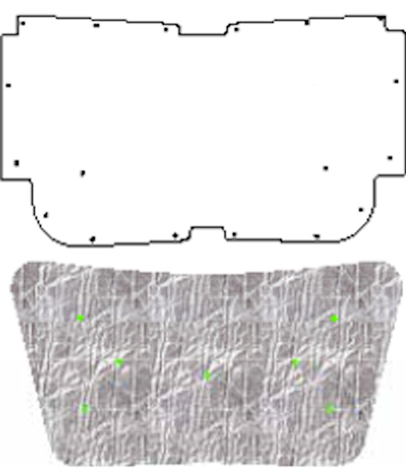 ABS Hood Insulation Kit, 73-79